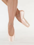 Suffolk Savoy Pointe Shoe Light Shank Pink Satin Beginner Pointe Shoe