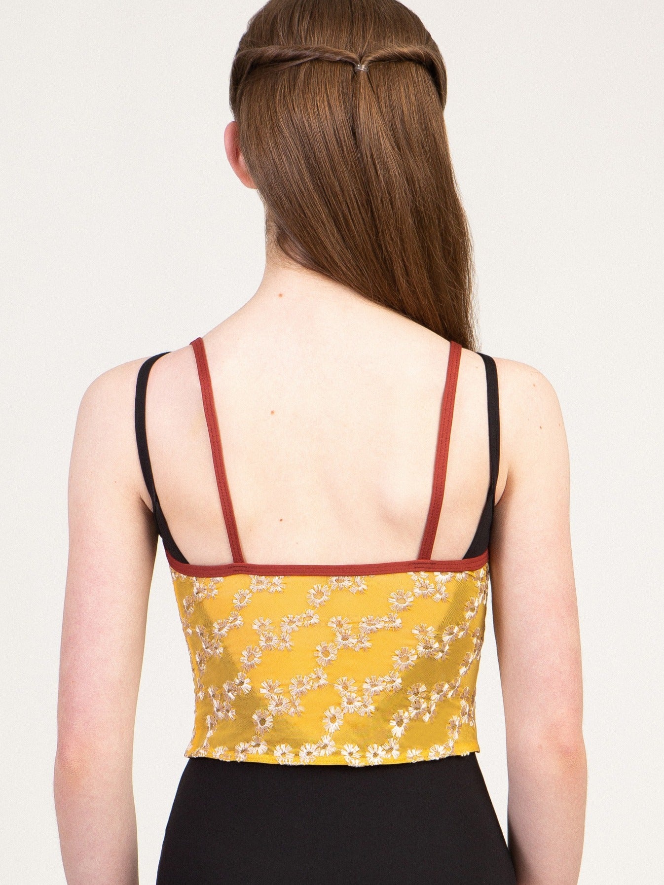 Daisy Chain Embroidered Mesh Camisole Top For Women | Shop Daisy Chain Embroidered Mesh Camisole Top For Women | Shop